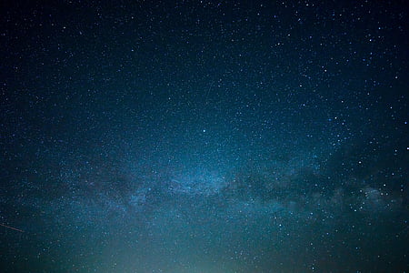 céu, estrelas, constelações, Astronomia, galáxia, escuro, à noite