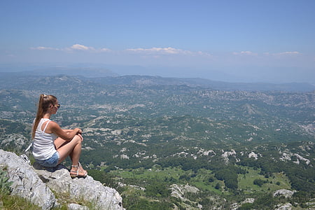 góry, piękno, Natura, podróż, Czarnogóra, skały, Latem