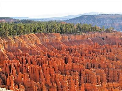 ユタ州, 日の出, 赤い砂岩, ハイキング, 自然, ブライス ・ キャニオン, 風景