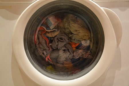 tvättmaskin, Tvätta, Rengör, rengöring, tvätt, rensning