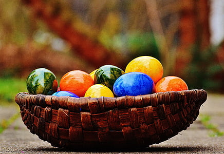 부활절, 부활절 달걀, 다채로운, 행복 한 부활절, 달걀, 컬러, 색