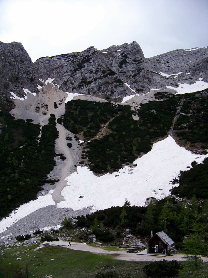 Slovenia, la regione di gorenjska, Karawanken, escursionismo alpino, trekking, Triglav, Tolkien