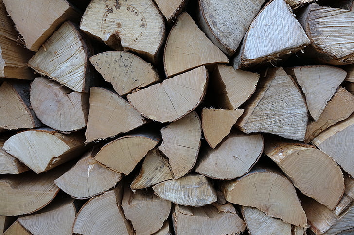 drewno, nacinania gwintów grzebienie, rosnącą, Drewno kominkowe, holzstapel, ciepła, Natura