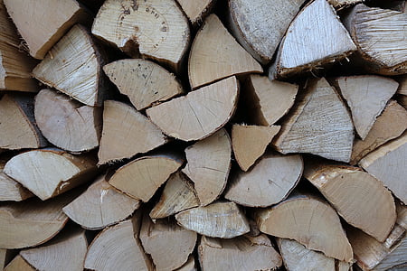 木材, 梳线切割, 增长股票, 木柴, holzstapel, 热, 自然
