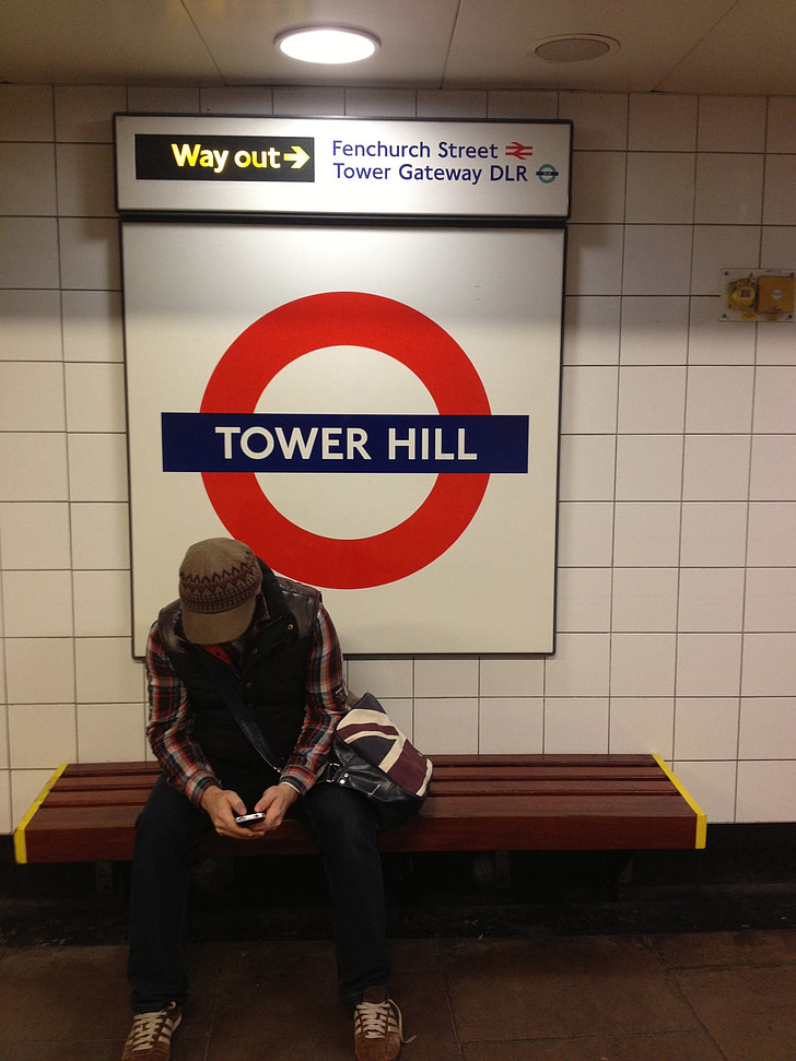 stranger, london, train, station, underground, england, people