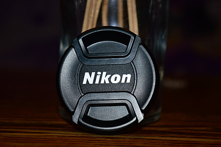 Nikon, kamera, fedél
