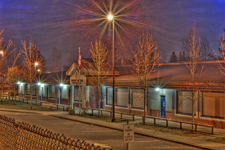 school, building, elementary, high dynamic range, image, hdr, architecture