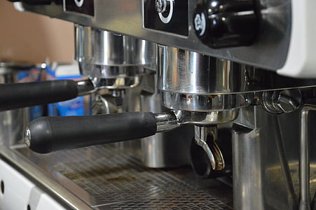 cafè, expressat amb escuma, màquina de cafè
