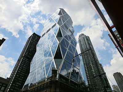 new york, skyscraper, glass, usa, america, united states, new york city