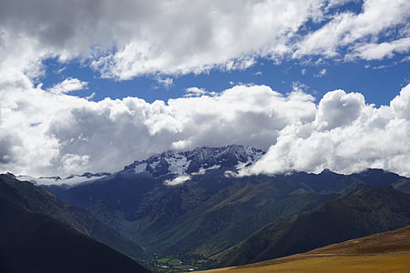 Peru, hegyek, gleccserek