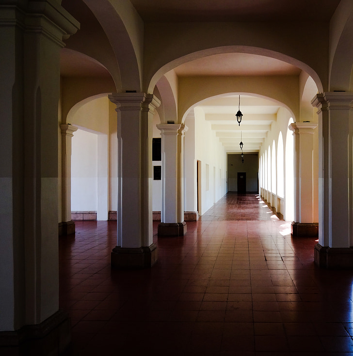 Szkoła, Uniwersytet, budynek, Meksykańskimi architektura, Architektura, Hall