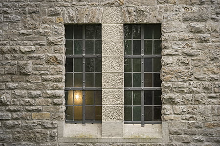αρχιτεκτονική, παράθυρο, λάμψη, φαίνεται, φως, πλέγμα, παλιά