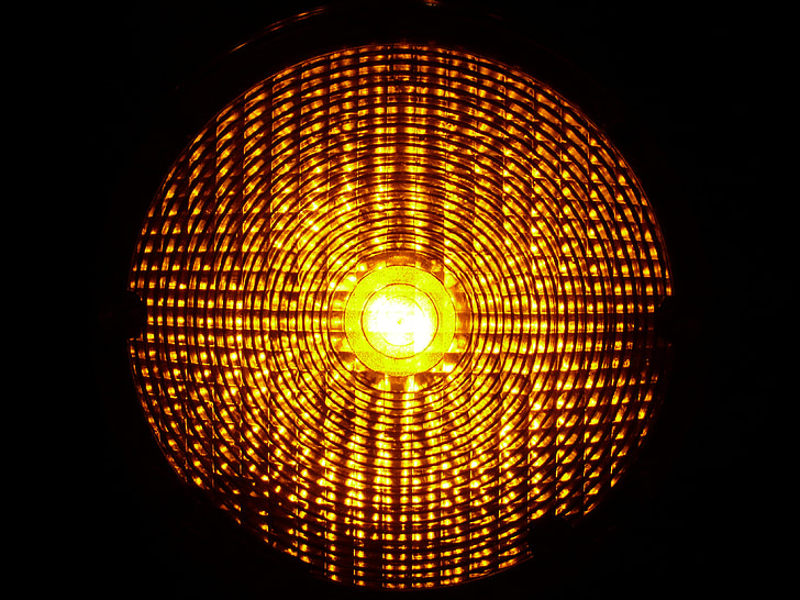 warning light, warning lamp, warnblinkleuchte, light source, road, light signal, light