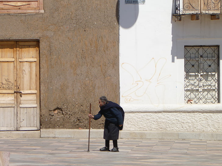 Cuenca, Ekvador, potovanja, kulise, starejših, tujih, moški