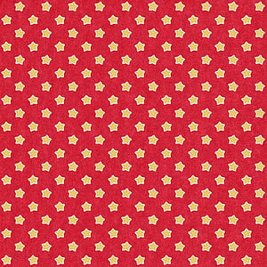 pattern, felt, background, paper, red, yellow, star