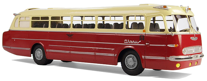 Ikarus 55, ominbusse, verzamelen, Vrije tijd, Modelauto 's, bussen, hobby