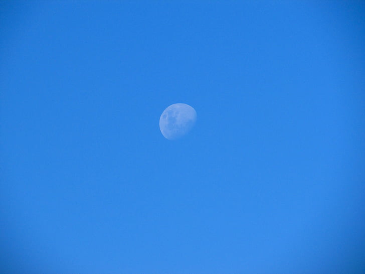 mjesec, nebo, dan, tjedan, satelitska