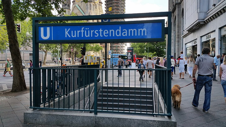 Berlín, Kurfürstendamm, orientační bod