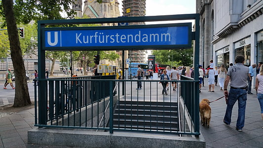 Berlin, Kurfürstendamm, punkt orientacyjny