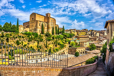 Sienne, Toscane, Italie, architecture, Dom, Église, Renaissance