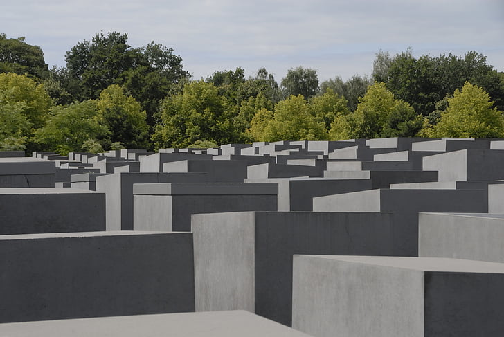 Berlin, Memorial, Holokost, Şehir, Almanya