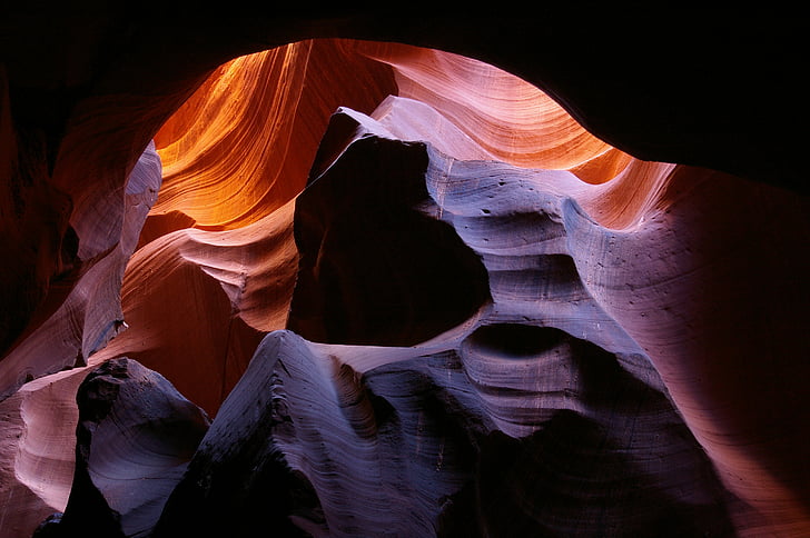 canyon, desert, landscape, light, red rock, rock, sandstone