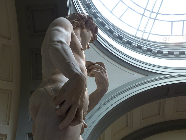Firenze, Michel engel, Michelangelo, Toscana, Accademia, statue, Italien