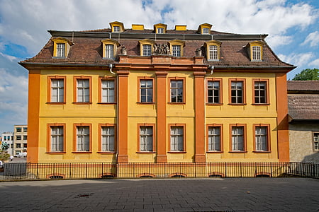 Weimar, Thüringen Duitsland, Duitsland, oude stad, oud gebouw, bezoekplaatsen, cultuur