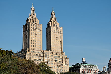 New york, budova, Central park, Architektúra, slávne miesto