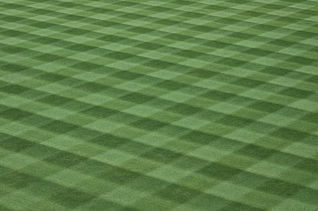 baseball-feltet, landskapet, plen, grønn, ballen, baseball, feltet