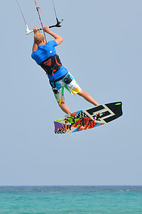 surf, kite surfing, man, people, sports, sea, ocean