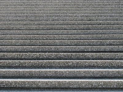 passos, escadas, concreto, escada, padrão, escadaria, caminho