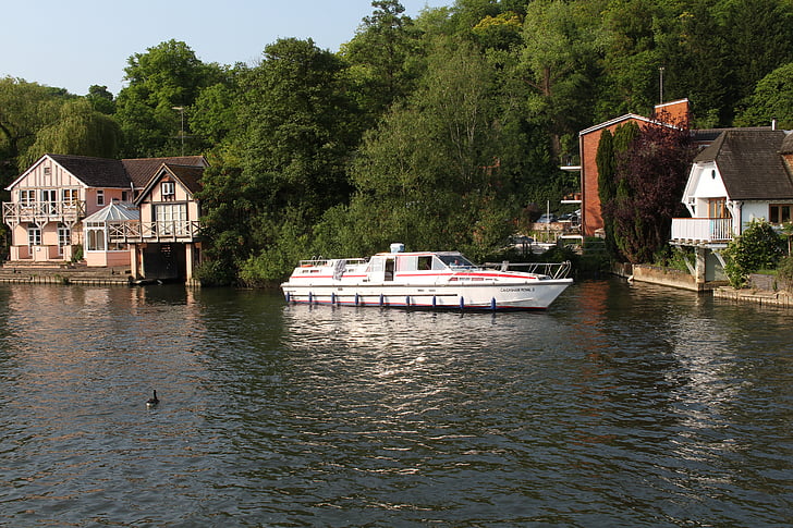 boats, rios, henley, nautical Vessel, water, house, river