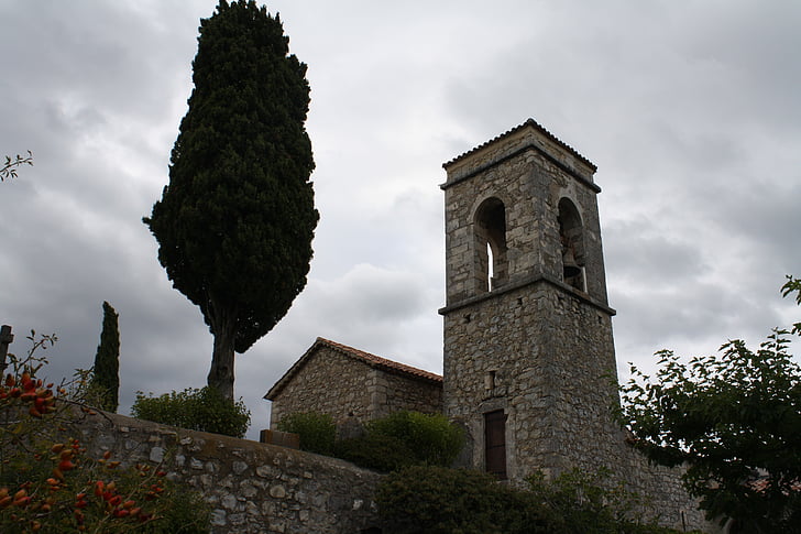 Ardèche, Igreja, França, arquitetura, Europa, religião, Cristianismo