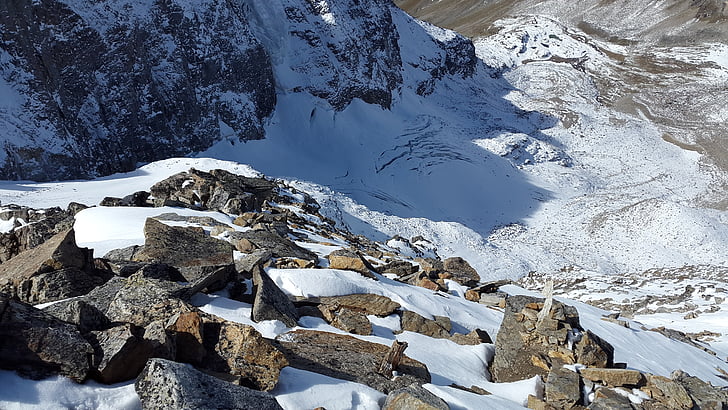 Gheţarul, alpin, Tirolul de Sud, gebrige, Munţii, ortlergruppe, Summit-ul