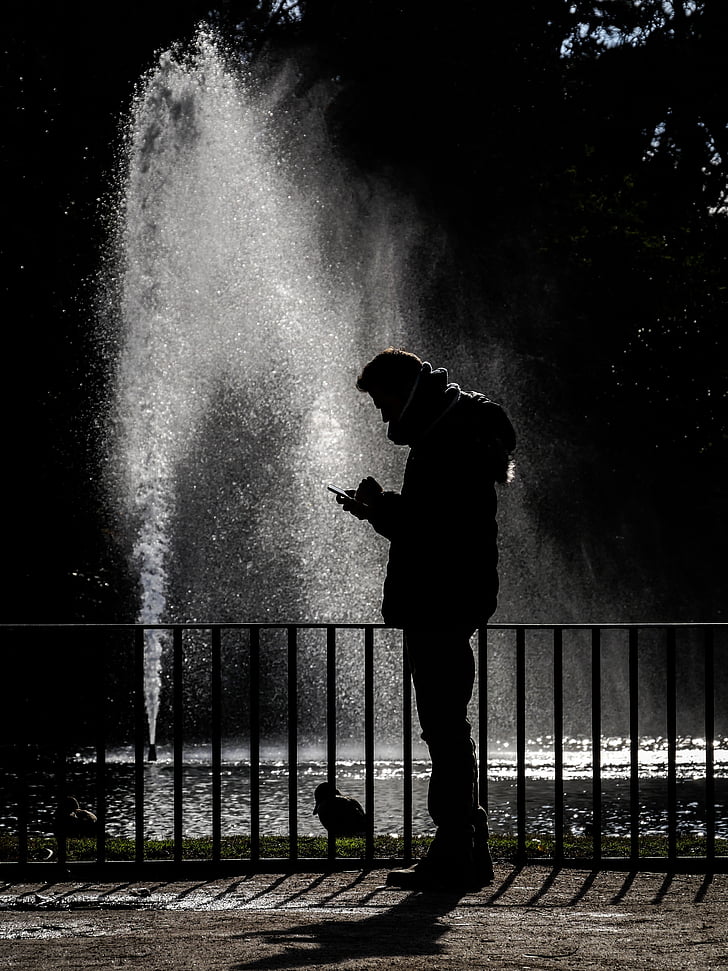 προμηθευτής, πρόσωπο, ο άνθρωπος, Soledad, νερό, Πάρκο, κινητό