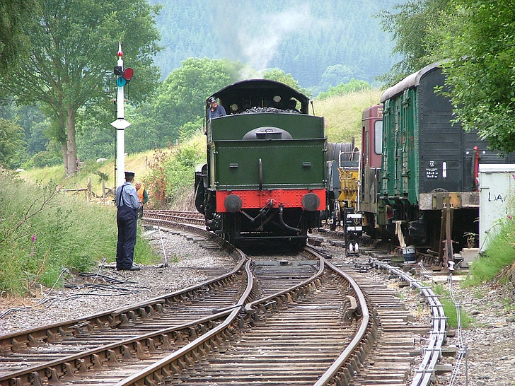 train, llangollen, heritage, railway, steam, engine, tender