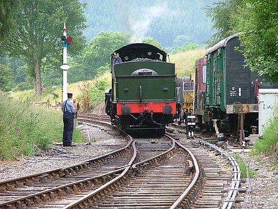 train, llangollen, heritage, railway, steam, engine, tender