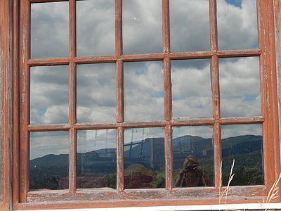 photography, picture window, mountain, hobby
