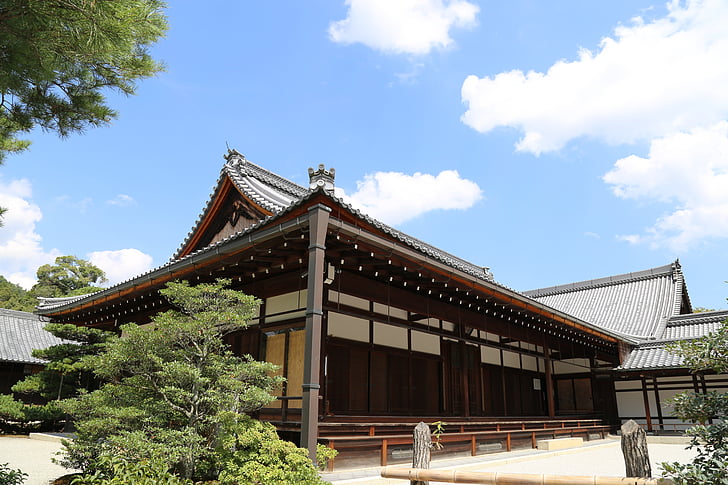 Japan, eeuwenoude architectuur, het landschap
