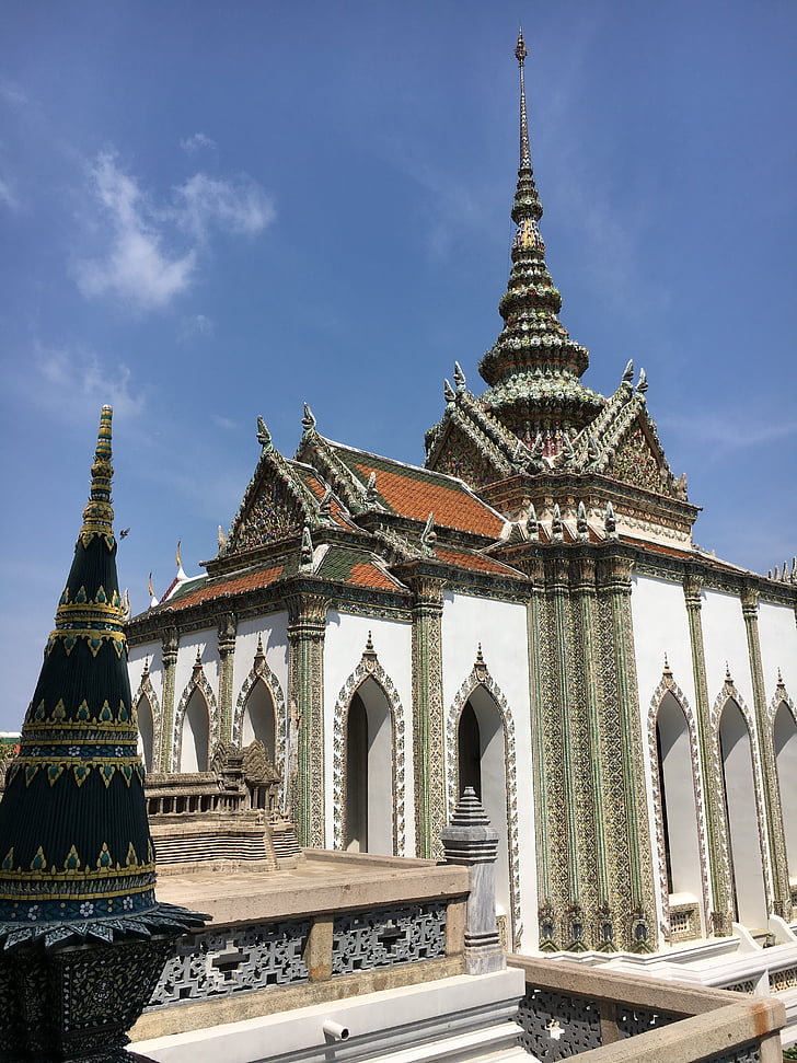 Wielki Pałac, Grand palace, Azja, Tajlandia, Bangkok, atrakcje turystyczne, podróży