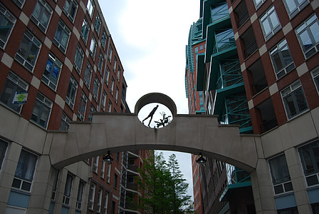 La Haye, ville, architecture, bâtiment, art