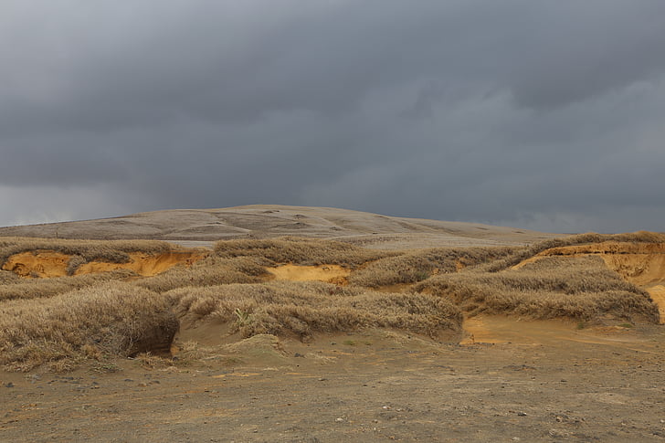 dunes de sorra, cel fosc, sorra, paisatge, natura, Dune, l'aire lliure