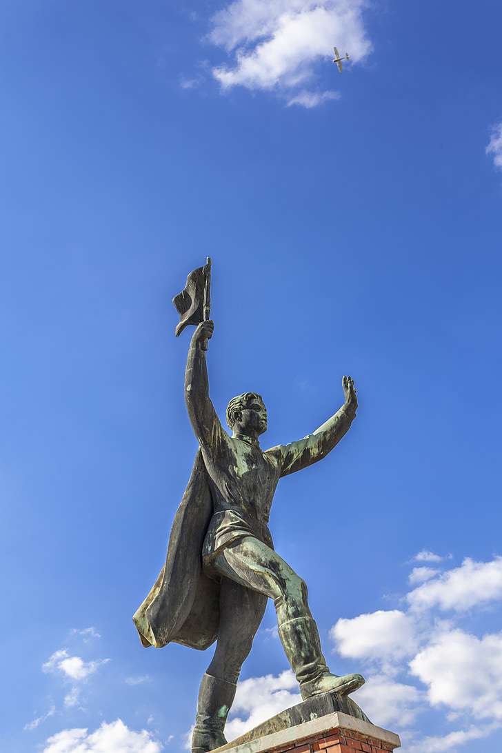 Statue, kommunistliku, kommunismi, Monument, skulptuur, ajalugu, sümbol