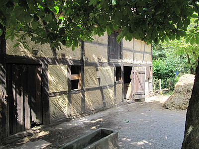Ecomuseo de Ungersheim, truss, Alsacia, históricamente