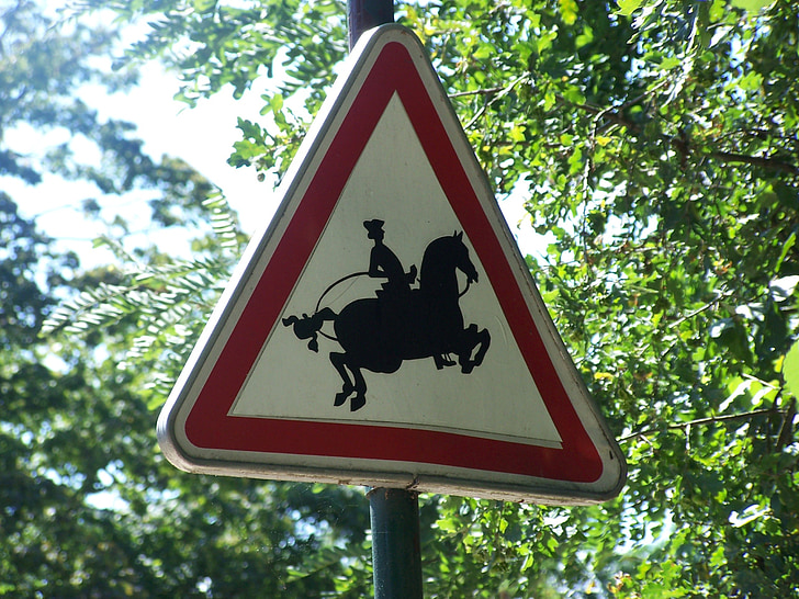 panely, kůň, jezdecké, signalizace