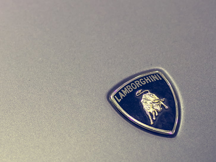Lamborghini, auto, auton, urheilu, tuotemerkin, logo, leima