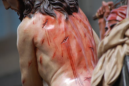 Jėzus, kraujo, procesijos, Velykų, procesija, arešto, atgailos