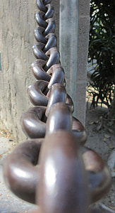 kæde, jern, links, stål, sikkerhed, stærk, magt