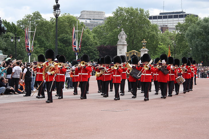 Londres, Palau de Buckingham, canvi de Guàrdia
